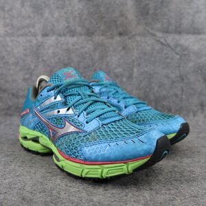 Mizuno Shoes Womens 8 Athletic Running Wave Inspire 9 Sport Trainer Active Blue